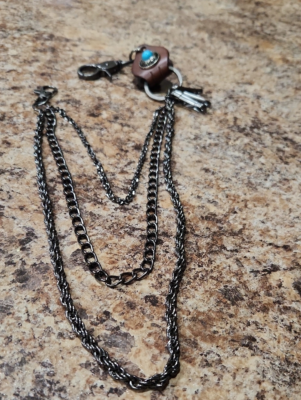 Layered Belt Metal Chain